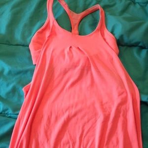 2 Used Lululemon Tank Tops with built in Bra